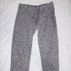 Calvin Klein: Grey 3/4 Sweats